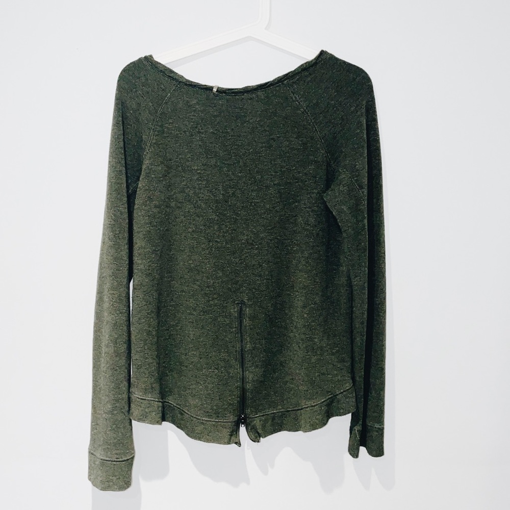 Super Soft Zip Back Top